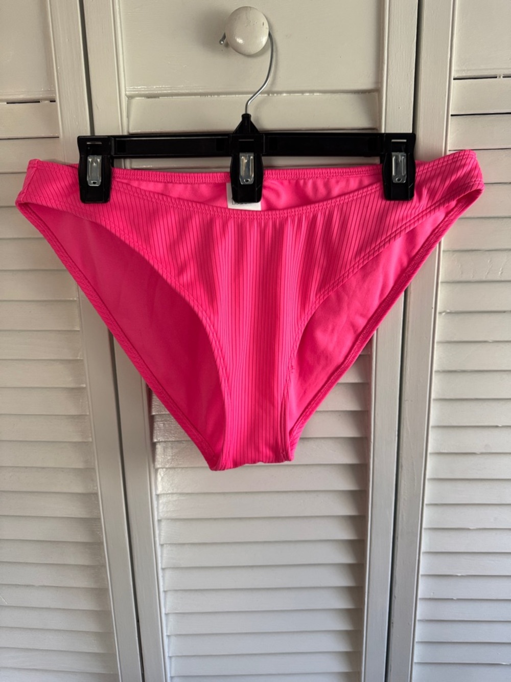 wild fable Hot Pink Ribbed Bikini Bottoms